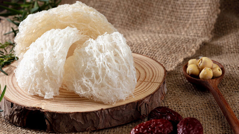 Công dụng của tổ yến chưng đường phèn sữa tươi