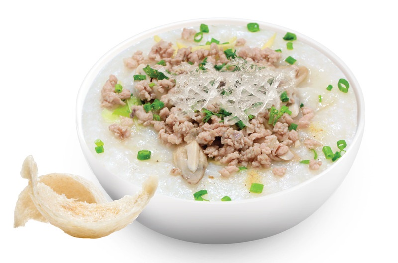 Cháo tổ yến thịt heo băm