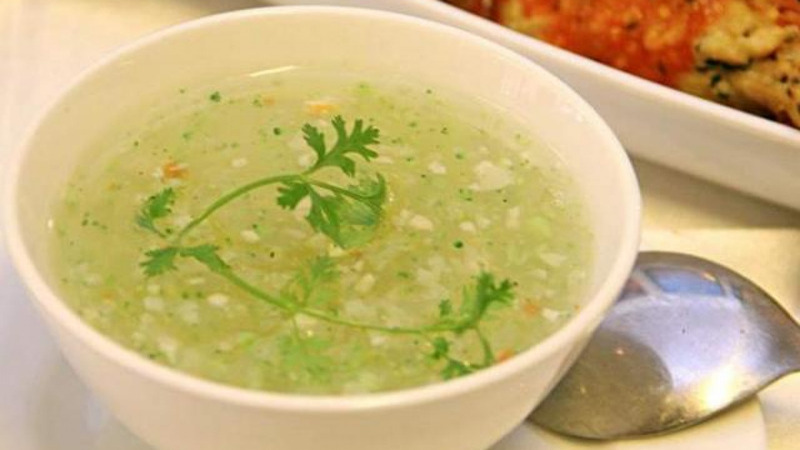 cháo yến đậu xanh