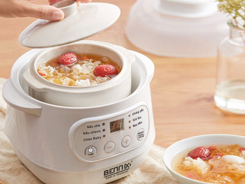 Nồi nấu chậm chưng yến chuyên dụng