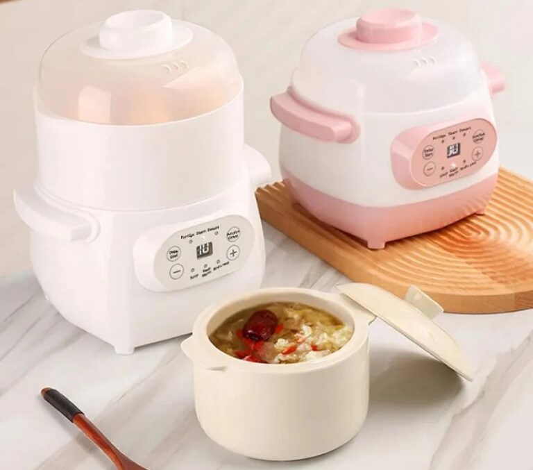chưng yến bằng nồi nấu chậm