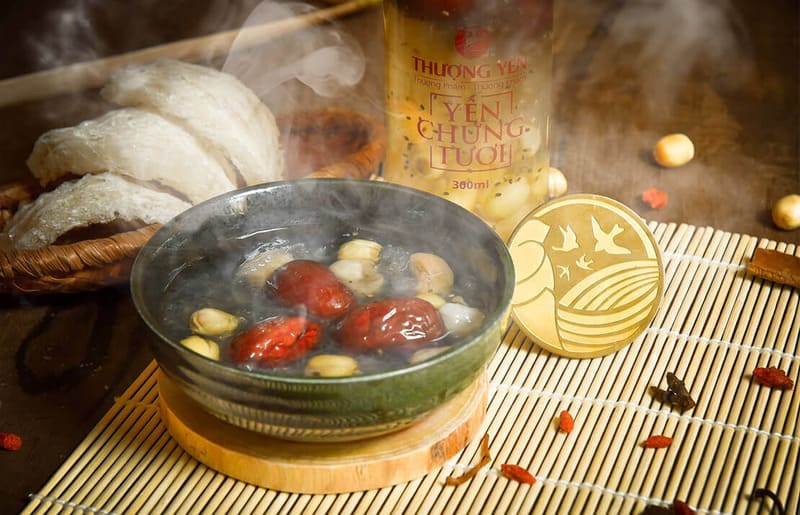 Tránh chế biến yến sào ở nhiệt độ quá cao