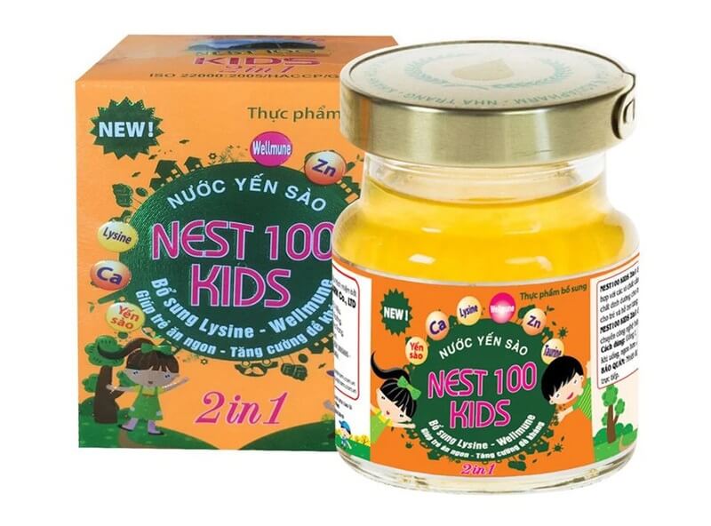 Nước yến Nest 100 Kids 2in1