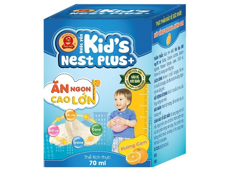 Nước yến Kid’s Nest Plus+