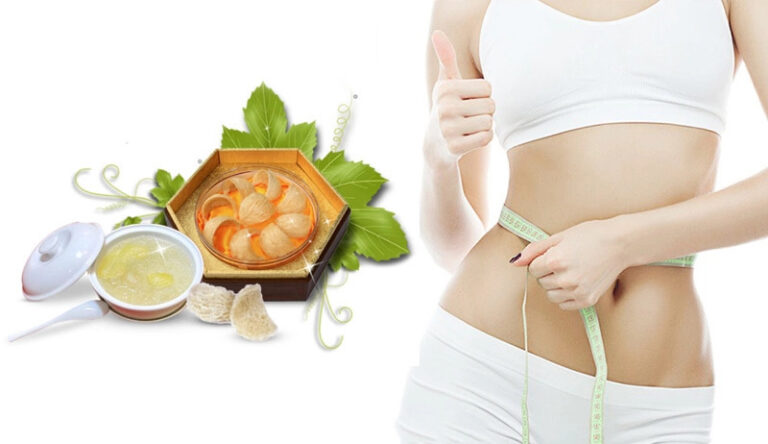 uống nước yến có tăng cân không