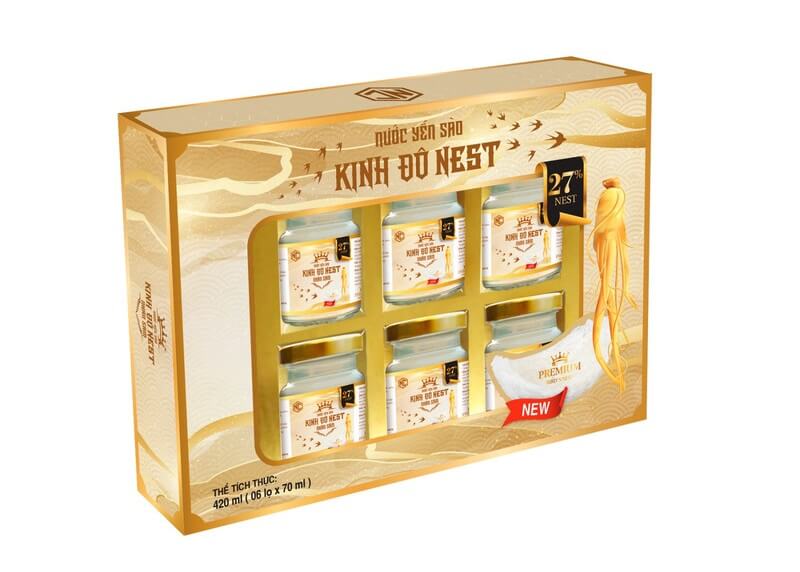 Nước yến nhân sâm Kinh Đô