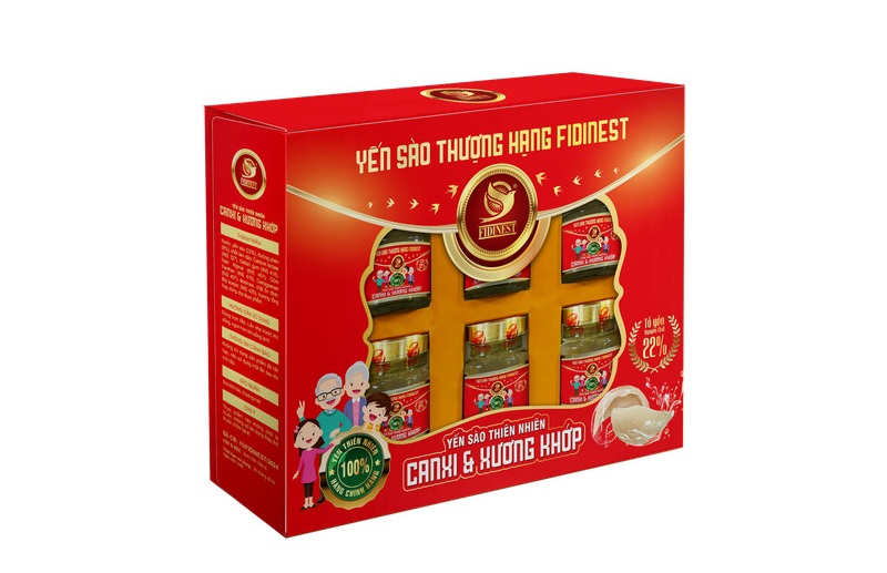Nước yến đông trùng Fidinest
