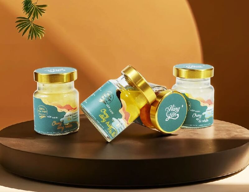 Yến chưng tươi đông trùng hạ thảo cao cấp Nàng Yến