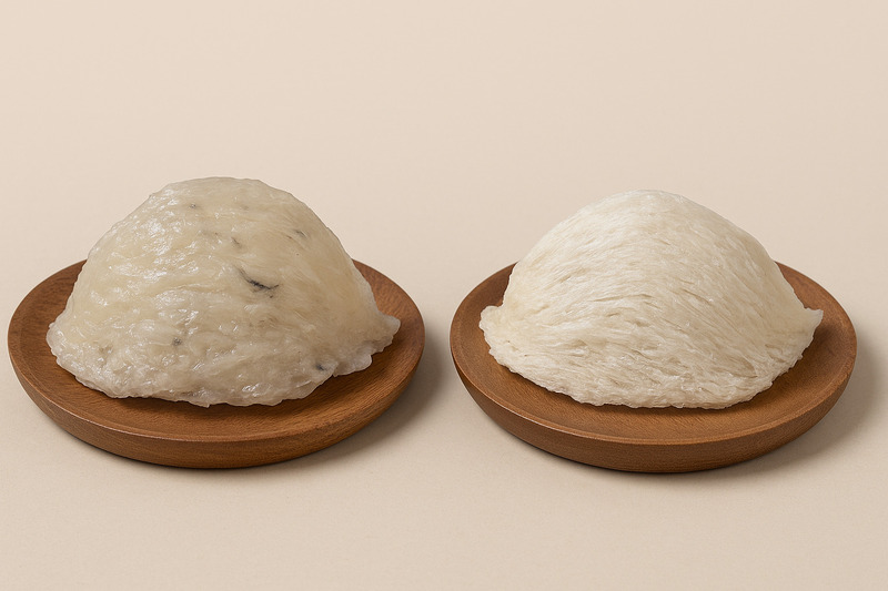 yến tươi và yến khô