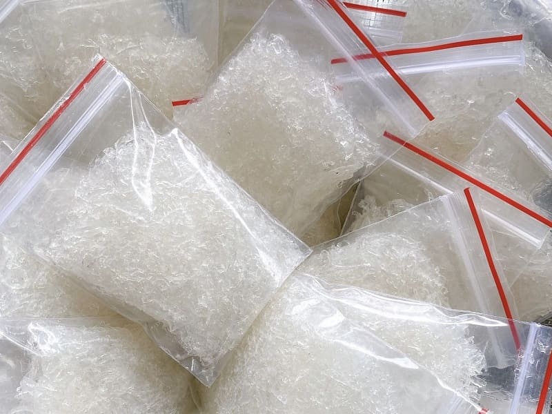 bảo quản yến tươi bằng túi zip