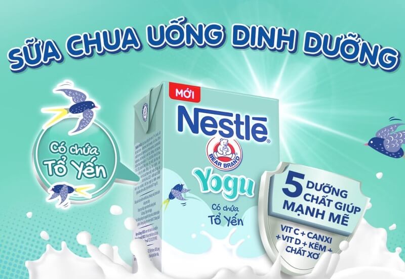 đánh giá sữa chua tổ yến nestlé có tốt không